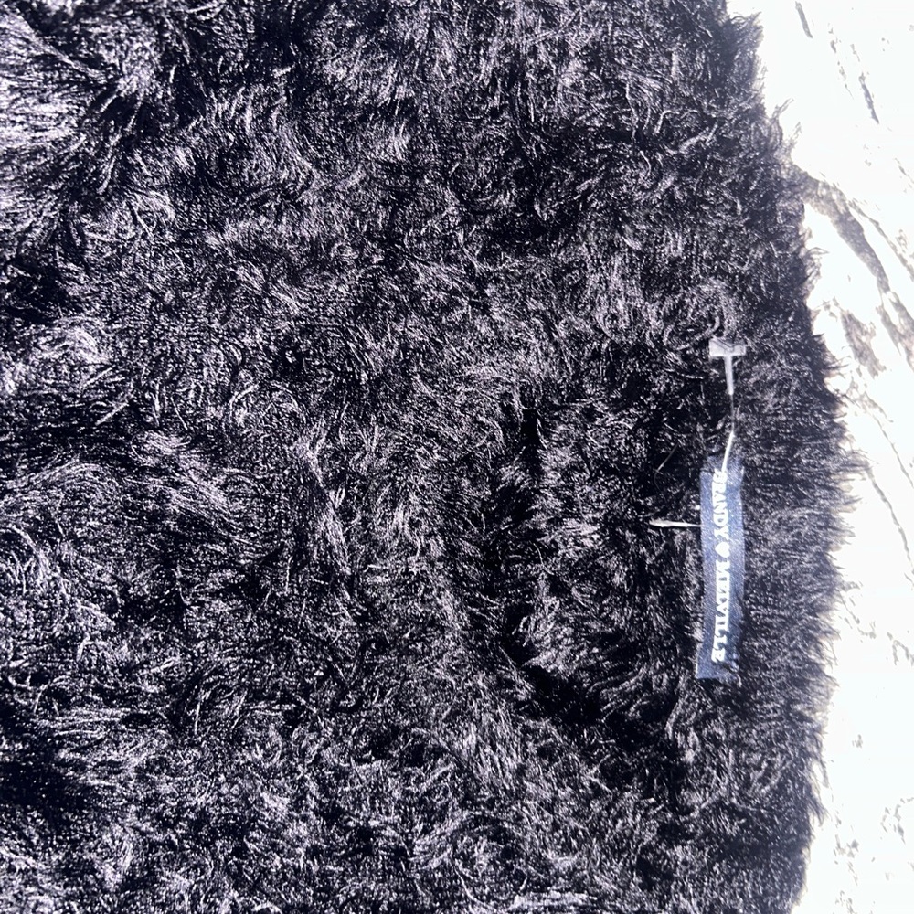 Black Fuzzy Sweater